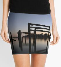 Murray River Reflections Mini Skirt
