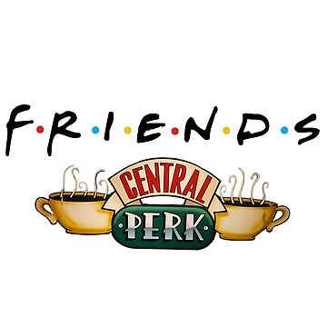 Friends Central Perk Sticker
