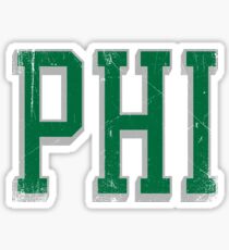 PHI - block abv - 6 Sticker