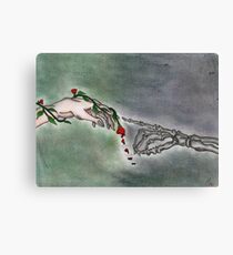 A Touch of Death Canvas Print