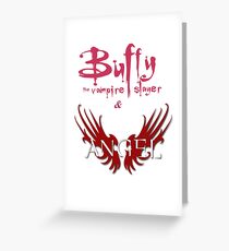 Buffy The Vampire Slayer Greeting Card
