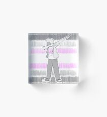 Demigirl Dab Acrylic Block