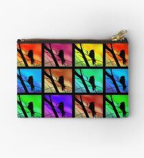 Andy Warhol Inspired Birds Studio Pouch