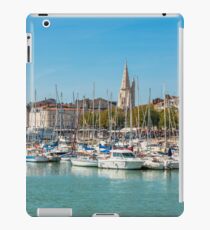 Yachts in the old port of La Rochelle iPad Case/Skin