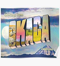okaga, ca Poster
