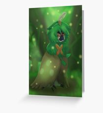 Decidueye Greeting Card
