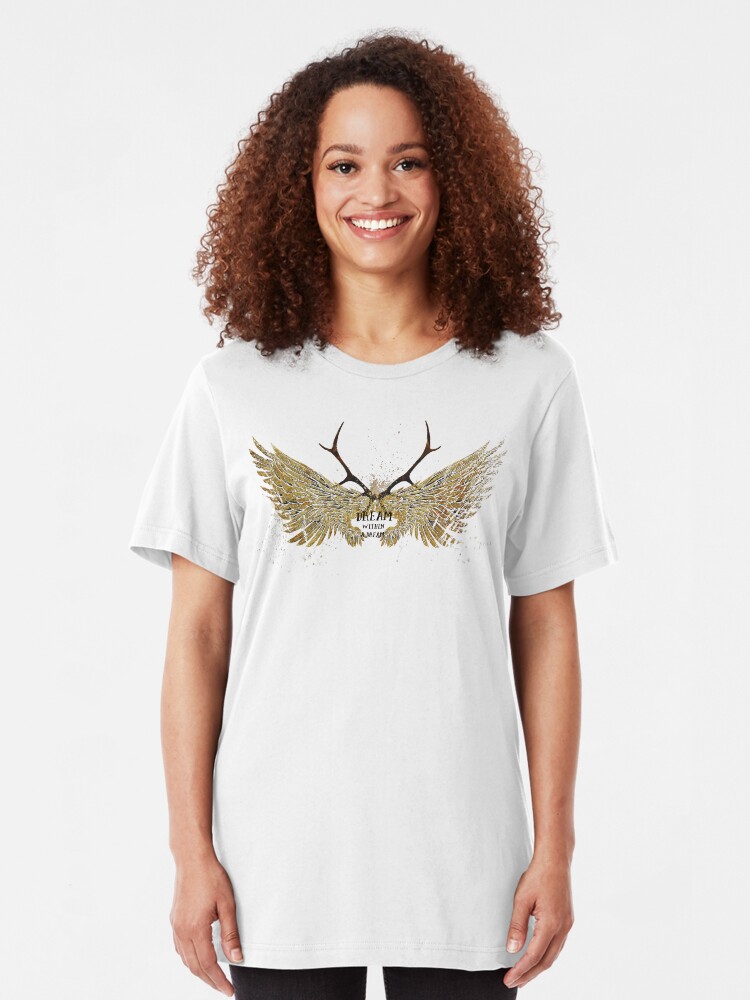 Alternate view of Dream within a Dream Slim Fit T-Shirt