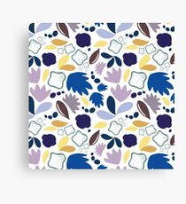 Colorful Floral Pattern Canvas Print