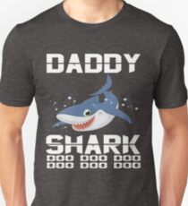 Baby Mommy Daddy Shark Matching Family Shirts- The Shark Family Apparel Unisex T-Shirt