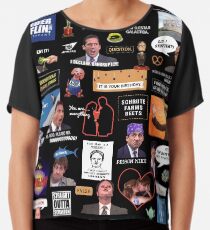 The Office US Montage Chiffon Top