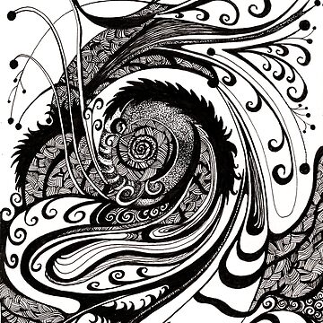 Artwork thumbnail, Labyrinth, Ink Drawing by djsmith70
