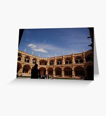 Surveying the Architecture-Featured 6/13/09 Portugal Group Greeting Card