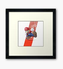 Super Smash Bros. Ultimate - Mario Framed Print