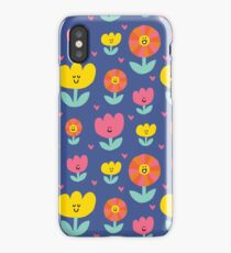 Happy Flowers iPhone Case