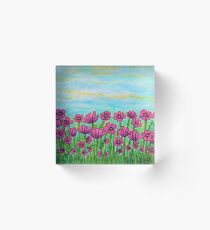 Crazy for Cosmos Acrylic Block