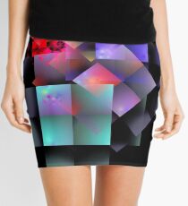 'Cryptic Question' Mini Skirt