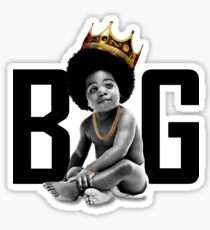 Small The Notorious B.I.G - Black Sticker