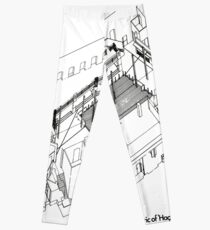 Axonometric of Hacienda in White Leggings