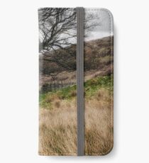 Moody scenery in Central Scotland iPhone Wallet/Case/Skin