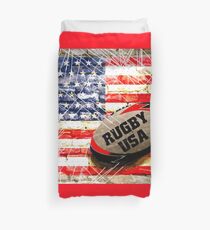 Rugby Football Duvet Cover