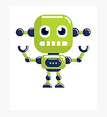 Robot Photographic Print