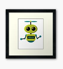 Robot Framed Print