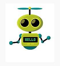 Robot Photographic Print