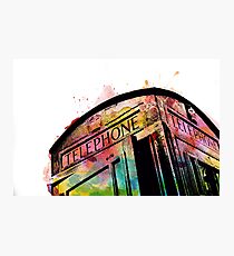 Color Booth Photographic Print