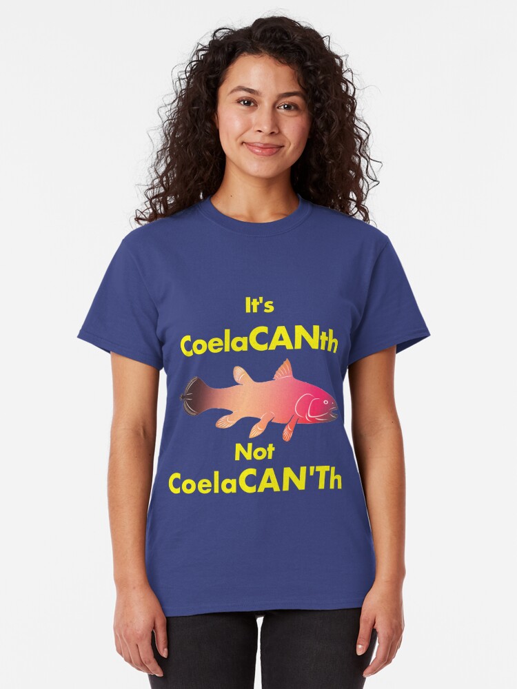 coelacanth shirt