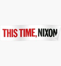 1968 This Time, Nixon. Poster