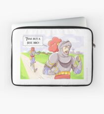 'Twas But A Jest, Bro! Laptop Sleeve