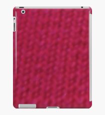 RED KNIT iPad Case/Skin