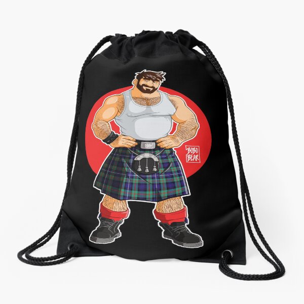 ADAM LIKES KILTS Drawstring Bag