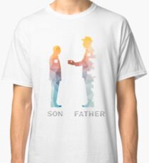 Vintage Father And Son Funny Father's Day T-shirts Classic T-Shirt