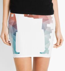 Vintage Father And Son Funny Father's Day T-shirts Mini Skirt