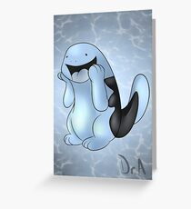 Beta Quagsire Greeting Card