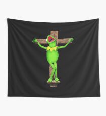 It's Not Easy Being Crucified Wall Tapestry