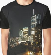 Manhattan, #Manhattan, New York, #NewYork, NYC, #NYC, New York City, #NewYorkCity Graphic T-Shirt