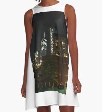 Manhattan, #Manhattan, New York, #NewYork, NYC, #NYC, New York City, #NewYorkCity A-Line Dress