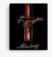 Mustang Rusty Canvas Print