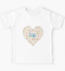 Boho Big Love Kids Tee