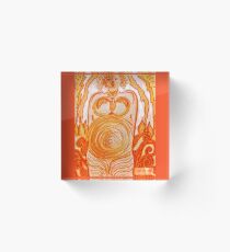 Radwoman ~ Fire Songs Acrylic Block