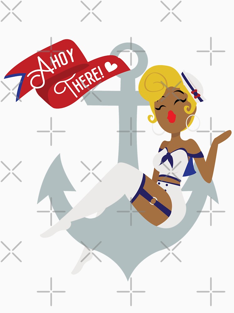Ahoy There! Sailor Pin-Up by jhennetylerb