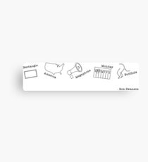 Every Word I Know Canvas Print