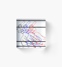 Hit Hit Hit Acrylic Block