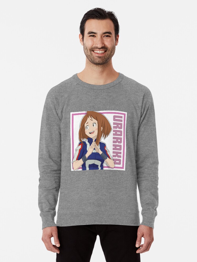 Boku No Hero Academia Ochako Uraraka Lightweight Sweatshirt By