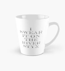 Taza cónica estilo de río