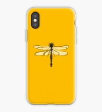 Bugs - Giant dragonfly in ink iPhone Case