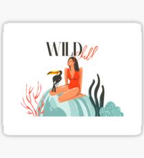Wild Child Sticker