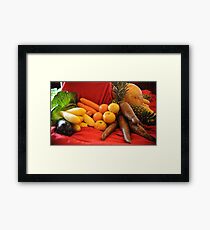 Vegetables! Framed Print